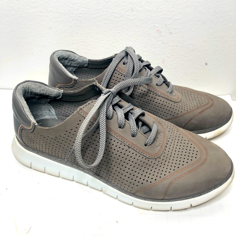Women's Vionic Fresh Riley Grey Walking Tennis Shoes Sneakers 9.5